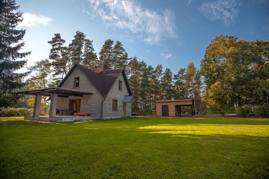 Villa Brivdienu Maja Sauleskrasti Mērsrags Exterior foto